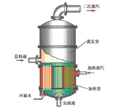 中央循环管式蒸发器